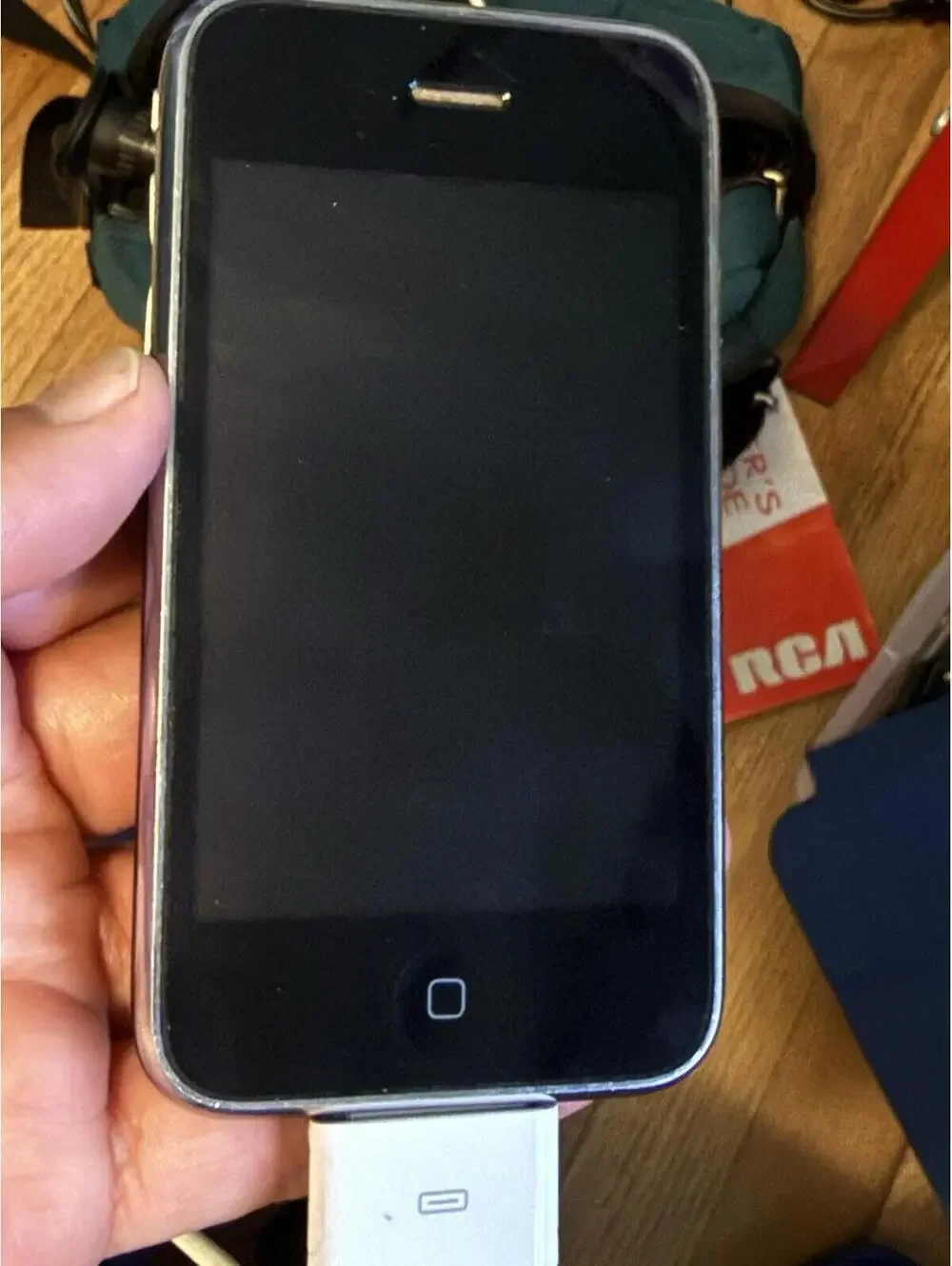 Apple iPhone - 8 GB - Black AT&T, Not Holding Charge Looks Good , Read Descrip